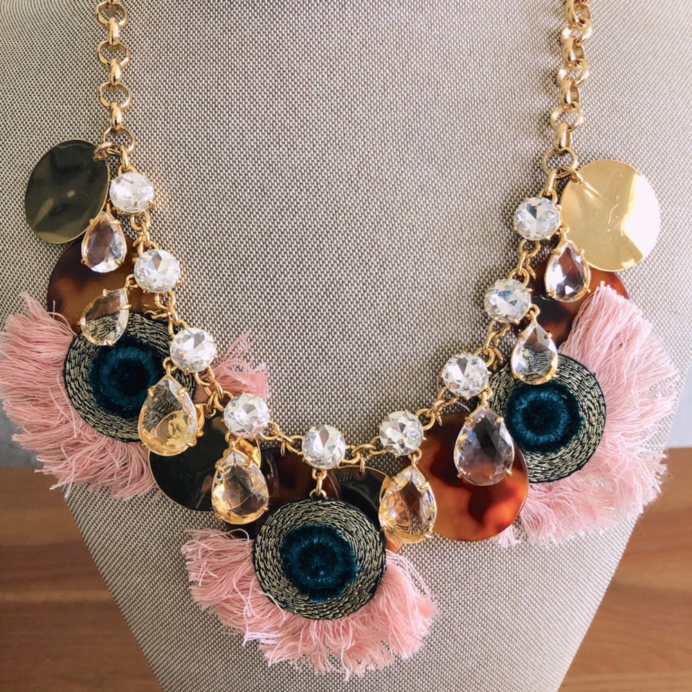 J. Crew Jewel Statement Necklace